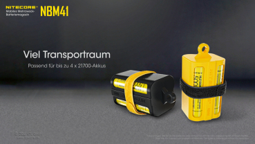 Preview: Nitecore NBM41 battery magazine - black