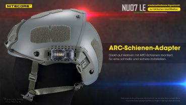 Nitecore Pro Signalleuchte NU07 LE