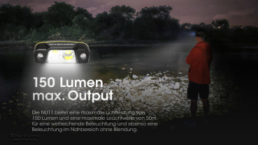 Preview: Nitecore NU11 - Clipleuchte mit IR-Sensor