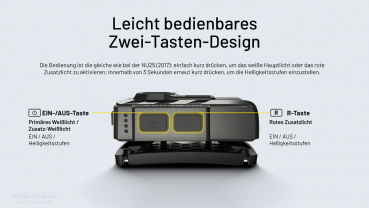 Nitecore  Kopfleuchte  NU20 Classic - 360 Lumen