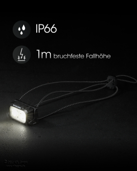 Nitecore Stirnleuchte NU25 Ultralight inkl. Akku