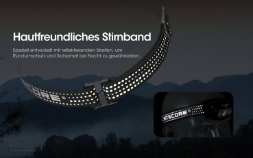 Nitecore Pro Kopfleuchte NU31 blau - 550 Lumen