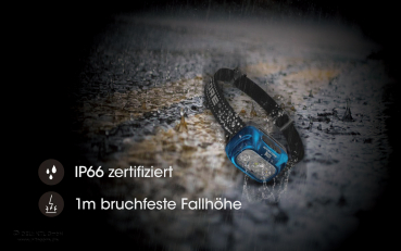 Nitecore Pro Kopfleuchte NU31 grau - 550 Lumen