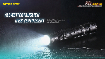 Nitecore Pro Flashlight P10i - 1800 Lumens