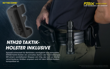 Nitecore Taschenlampe P20iX - 4000 Lumen