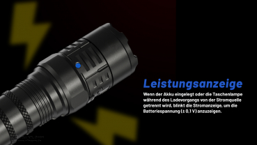 Nitecore Pro Taschenlampe P23i - 3000 Lumen