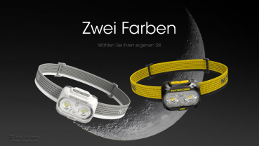 Nitecore Kopfleuchte UT27 (2024) - Dual Power, 800 Lumen