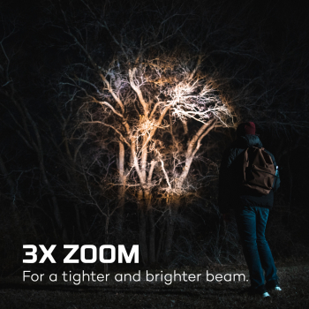 Nebo NEWTON™ 1000 flashlight incl. 4x AA batteries 1000 lumens