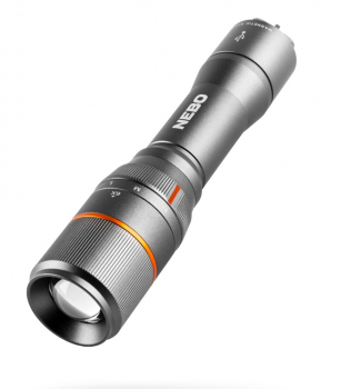 NEBO DAVINCI™ 1000 rechargeable flashlight with 6x zoom and 1000 lumens