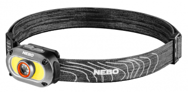 Preview: NEBO MYCRO 550 gray rechargeable headlamp, 550 lumens