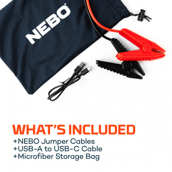 NEBO JUMPSTARTER ASSIST 1000XP 12V 1000A Power Bank & Light