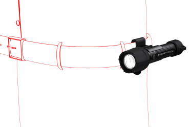 Led Lenser Taschenlampe P7R Work UV - 1200 Lumen