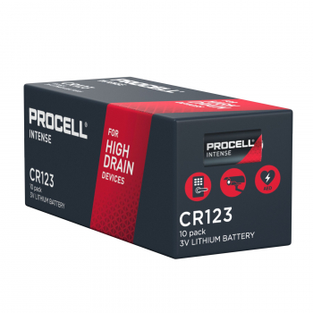 Procell Intense High Power Lithium CR123 - 10er Box
