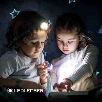 Led Lenser Kopfleuchte Kidled4R lila inkl. Akku