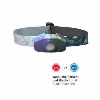 Led Lenser Kopfleuchte Kidled2 lila