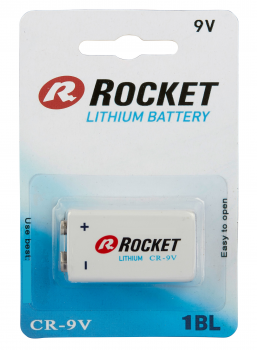 ROCKET Ultimate Lithium L522 9V E-Block 1200 mAh RAUCHMELDERBATTERIE