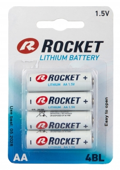 Rocket Ultimate Lithium L91-AA-FR6-Mignon - 4er Blister