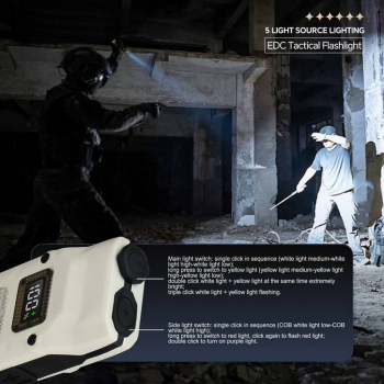 Infinio EDC Ultimate T3 RC Taschenlampe schwarz 880 Lumen
