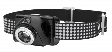 LED LENSER SEO 7R (schwarz) - Wiederaufladbare LED Stirnlampe