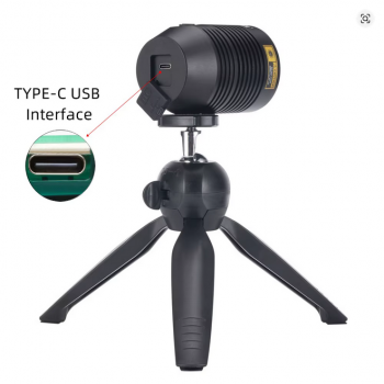 Preview: INFINIO TRIPOD UV-604-T 365 nm UV flashlight with Tripod Standee