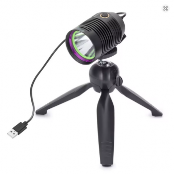 Preview: INFINIO TRIPOD UV-604-T 365 nm UV flashlight with Tripod Standee