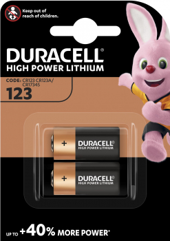 Duracell High Power Lithium Ultra 123 - 2er Blister