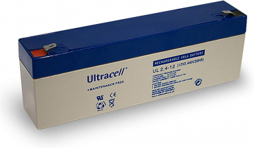 Ultracell 2.4-12 12 V 2,4 Ah Faston 4,8mm