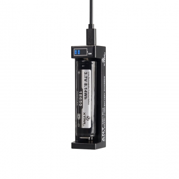 Xtar ANT MC1plus Ladegerät 18650 DISPLAY mit USB Ladekabel