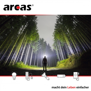 Camelion/Arcas AHL 9er LED Stirnleuchte inkl. Batterien