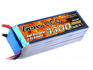 Grepow 3300mAh 18,5V 25C 5S1P Lipo Akku mit T-Stecker