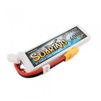 Grepow Soaring 4000mAh 7,4V 25C 2S1P Lipo Akku mit XT90 Stecker