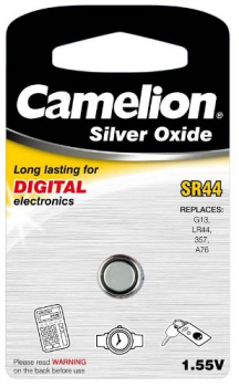 Camelion SR44-357 Silberoxid - 1er Blister