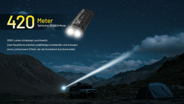 Nitecore Taschenlampe EDC37 - 8000 Lumen