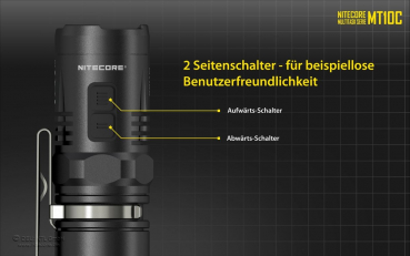 Nitecore Taschenlampe MT10C - 480 Lumen