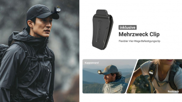 Nitecore Stirnleuchte UT27 MCT - 800 Lumen, MCT, inkl. HLB1500