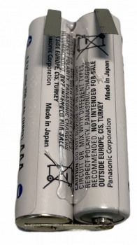 Panasonic Eneloop NiMH AAA 750 mAh 2S1P Akkupack BT9290 inkl. Akkubox