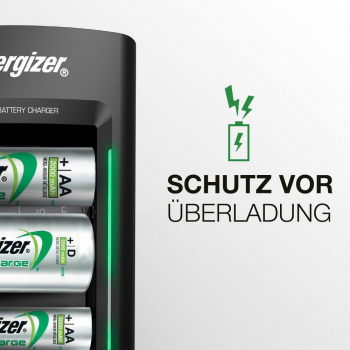 Energizer Recharge Universal Ladegerät V2 für alle gängigen Größen