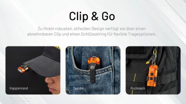 Nitecore Flashlight TIP3 MCT-LED 720 Lumens