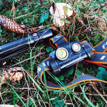 Preview: Fenix Kopfleuchte HM65R inkl. ARB-L18-3500 Li-ion Akku 1000 Lumen