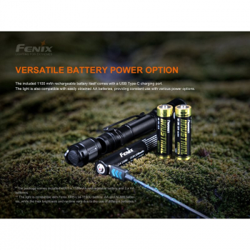 Preview: Fenix ​​Tactical Flashlight LD22V2 Cree LED incl. battery