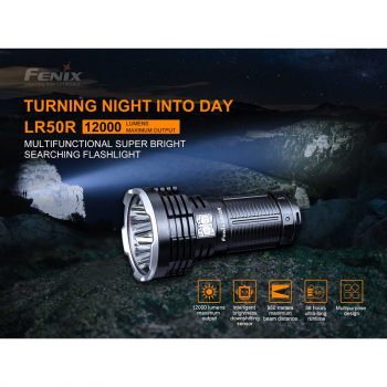 Preview: Fenix ​​Tactical LR50R LED flashlight (formerly TK75) Features