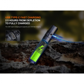 Preview: Fenix Tactical PD36R V2.0 LED Taschenlampe