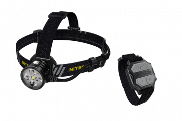 Nitecore Pro Kopfleuchte HU60 - 1600 Lumen inkl. Fernbedienung