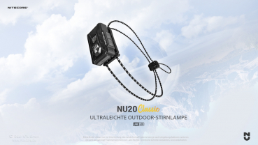 Preview: Nitecore headlamp NU20 Classic - 360 lumens