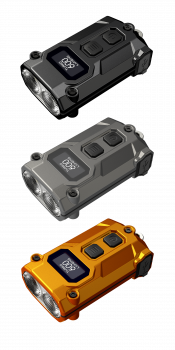 Preview: Nitecore  Taschenlampe TINI 3 schwarz - 600 Lumen OLED-Display