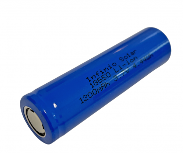 Preview: Infinio Solar 18650 Li-Ion Akku 1200 mAh 3,7V