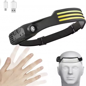 Infinio GreenX SHARK EVO COB Motion Headlight Kopfleuchte wiederaufladbar
