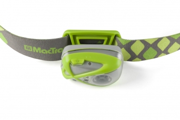 Preview: Mactronic HLS Luna Kopfleuchte Grün 140 Lumen inkl. 3x AAA