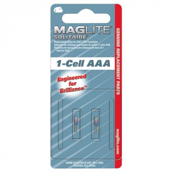 Maglite LK3A001 Ersatzbirne Bi-Pin Solitaire - 2er Blister