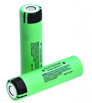 Panasonic NCR-18650B 3,6V Li-Ion-Kobalt 3400 mAh